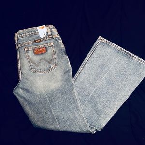 Vintage wrangler flare jeans